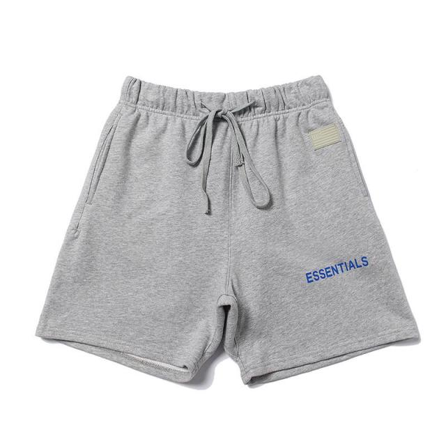 Summer Gym Hombre ESSENTIALS SHORTS hip hop brand fashion men and women designer clothes black grey casual sweatpants shorts