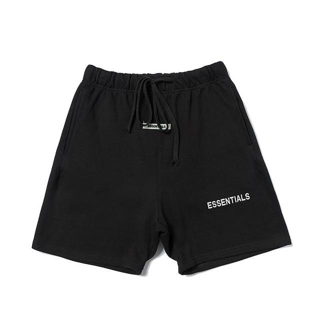 Summer Gym Hombre ESSENTIALS SHORTS hip hop brand fashion men and women designer clothes black grey casual sweatpants shorts