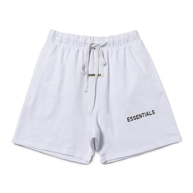 Summer Gym Hombre ESSENTIALS SHORTS hip hop brand fashion men and women designer clothes black grey casual sweatpants shorts