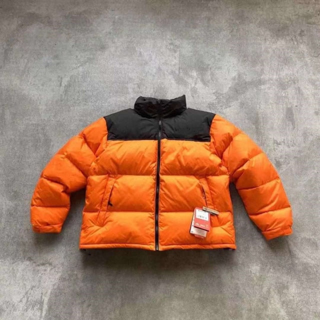 Down Jacket Men's and Women's Same Style Plush Thickened Autumn and Winter Warm Jacket Fluffy Coat Cold Proof Bread Suit Puffy