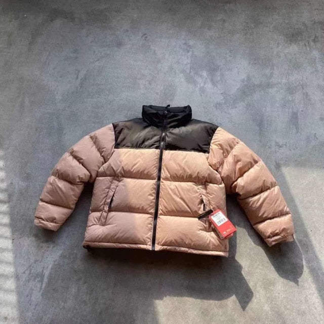 Down Jacket Men's and Women's Same Style Plush Thickened Autumn and Winter Warm Jacket Fluffy Coat Cold Proof Bread Suit Puffy