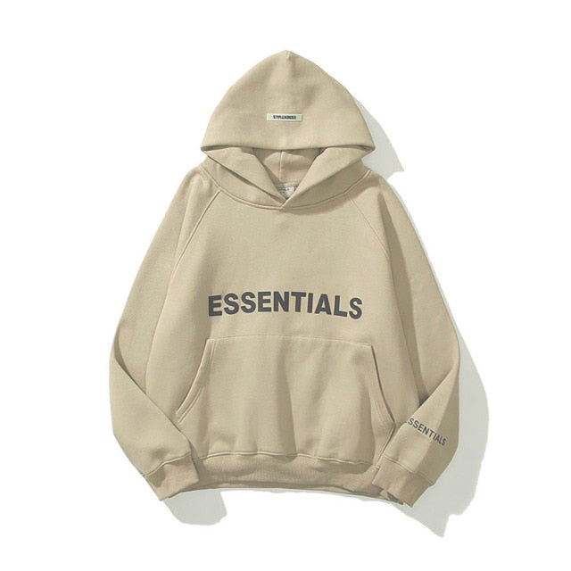 ESSENTIALS Hoodie Men Women oversize Best-quality essentials Sweatshirts kanye west hip hop streetwear cotton ESSENTIAL pullover