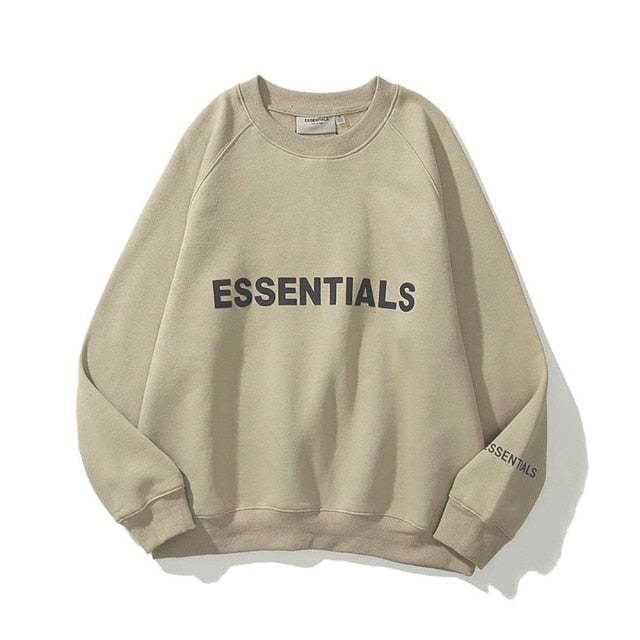 ESSENTIALS Hoodie Men Women oversize Best-quality essentials Sweatshirts kanye west hip hop streetwear cotton ESSENTIAL pullover