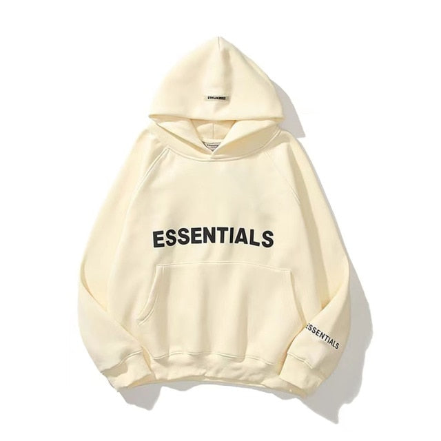 ESSENTIALS Hoodie Men Women oversize Best-quality essentials Sweatshirts kanye west hip hop streetwear cotton ESSENTIAL pullover